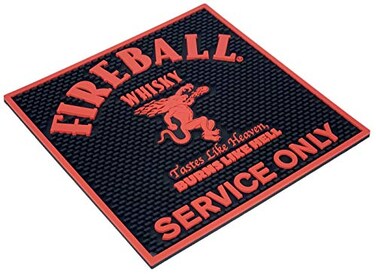 Fireball Cinnamon Whisky Wait Station PourDrip Mat