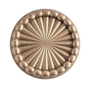 Nordic Ware Charlotte Cake Pan 6Cup14 Liters Toffee