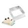 Utoolmart Adjustable Cake Ring Mold 6 to 11 Stainless Steel Square Mousse Cutter Baking Mold Pastry Kitchen Cooking Tool