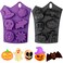 Webake Halloween Cake Pop Mold Halloween Silicone Molds Shaped with Pumpkin Skull Ghost Bat for Cake Jello Soap 2Pcs