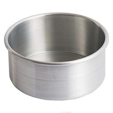 Winco HeavyDuty Round Aluminum Layer Cake Pan 6 x 3