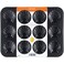 CHEFMADE Madeleine Pan Nonstick 12 Cavity Scallop Shell Bakeware