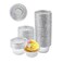 Aluminum Foil Baking Cups Disposable Ramekin 4 Oz Silver Foil Cupcake liners 150 Pcs Aluminum Baking Cups Egg Tart Liners for Baking Cupcake Pudding Muffin Creme Brulee