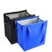 BAGHOME 2PCS Refrigerator Grocery BagCooler BagZipperBlackBlue