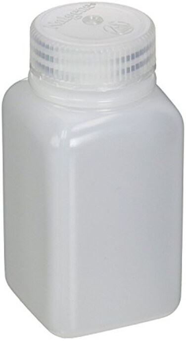 Nalgene 5621140002 2oz WideMouth Square Bottle HDPE Multi