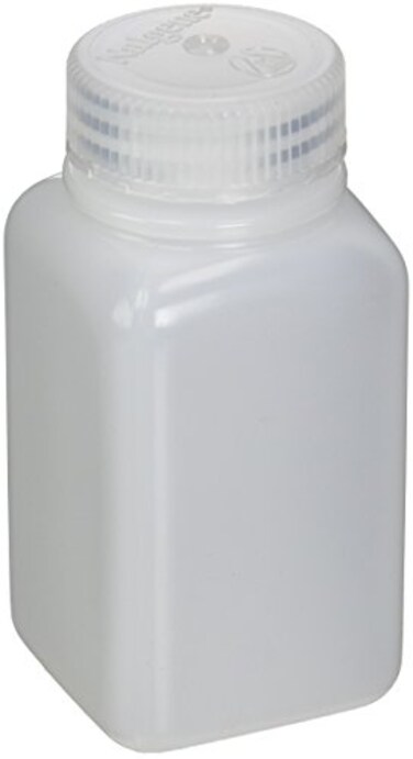 Nalgene Wide Mouth Square Storage Bottle 6Ounce
