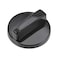 uxcell Timer Knobs Range Replacement Knobs 6mm Shaft Dia Time Control Knob 47mm Max Dia for Electronic Microwave Oven Cooker Round Shaft