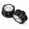 Garneck Universal Control Knobs Replacement 2pcs Oven Stove Knob for Air Fryer Cooker Timer Switch Abs DShaped Switch Buttons Kitchen Appliance Replacement Accessory