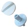 RecDec 2 Pack Temp Control Knob Replacement Refrigerator Temperature Controller Dial Switch Turning Button Grip Cap for LG Haier Hisense Chest Freezer Mini Fridge Thermostat Adjustment