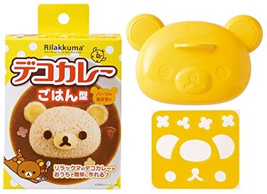 OSK LS7 Rilakkuma Deco Curry Plastic Rice Mold