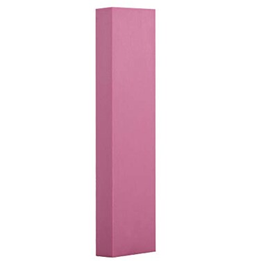 Fdit 3000 Grits Sharpening Stone Ruby Whetstone Knife Sharpener with Base 10x25cm for Kitchen Knife Polishing and Camping Tools