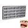 Polycarbonate Chocolate Mold DIY Handmade Chocolate Candy Mould Pastry Tools Bakeware Rectangle Pattern 19395