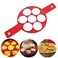 Nonstick Pancake Molds Ring Silicone Fried Egg Mould Reusable Pancake Maker Egg Ring Kitchen Cooking Baking Tools Round Shape