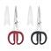 KitchenAid Multipurpose Shear Set Versatile Scissors with Nutcracker Bottle Opener Ergonomic Handles with Protective Blade Covers 2 Piece