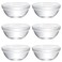Small Prep Mixing Bowls 23x11Inch Mini Prep Bowls Stackable Glass Serving Bowls for Kitchen Prep Dessert Dips Salad Candy Dishes