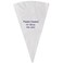 Winco Pastry Bag Cotton with Plastic Coating 14Inch Medium White