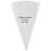 Winco Pastry Bag Cotton with Plastic Coating 14Inch Medium White