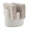 scarlettwares Double Sponge Holder Ceramic Kitchen Sink Organizer