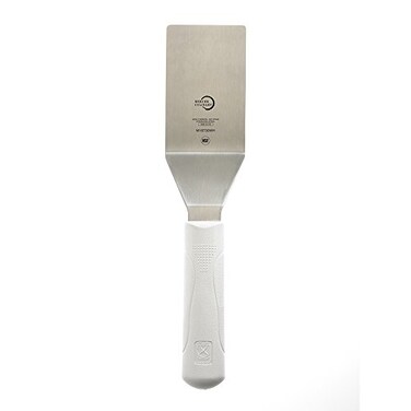 Mercer Culinary Square Edge Turner 4 x 25 Inch White
