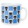 Silver Buffalo Sanrio Hello Kitty and Friends Chococat Checkered Pattern Ceramic Camper Mug 20 Ounces
