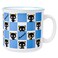 Silver Buffalo Sanrio Hello Kitty and Friends Chococat Checkered Pattern Ceramic Camper Mug 20 Ounces