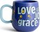 DaySpring Peanuts Love Joy Grace 16oz Ceramic Mug