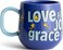 DaySpring Peanuts Love Joy Grace 16oz Ceramic Mug