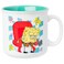 Silver Buffalo SpongeBob SquarePants Ceramic Camper Mug 20 Ounces