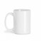 QHJDZGSLZ 1Pc 15oz Sublimation Mug Ceramic Coffee Cup