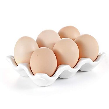 URWOOW Cup Egg Tray Holder White