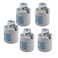 Rextin 5pcs Ceramic Standard Medimun Screw Base Socket E26 E27 Bulb Holders Without Wire for Hot Halogen Bulb E26 C NO Wires 5pcs