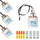 E26 E27 Ceramic Light Socket Helunsi Medium Base Porcelain Lamp Holder Ceramic Light Bulb Socket with 12 Wire Lead Medium Base Lampholder for Incandescent Led Light Bulbs Replacement Pack of 4