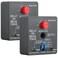 BAOMAIN Delay ON Break Timer QD072 15A 18240 VAC 00310 Minutes Adjustable Time Delay Switch Replacement 2Pack