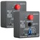 BAOMAIN Delay ON Break Timer QD072 15A 18240 VAC 00310 Minutes Adjustable Time Delay Switch Replacement 2Pack