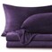 BEDELITE Flannel Sheets Queen Size Purple Super Soft Fleece Sheets Set Fluffy Extra Plush 4 PieceInclude Fitted Sheet Flat Sheet 2 Pillowcases