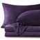 BEDELITE Flannel Sheets Queen Size Purple Super Soft Fleece Sheets Set Fluffy Extra Plush 4 PieceInclude Fitted Sheet Flat Sheet 2 Pillowcases