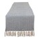 DII Woven Basic Tabletop Collection Chevron Table Runner 15x72 French Blue