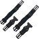 HDHYK2 Pack Backpack Chest Strap Sternum Strap Suitable for Webbing on The Backpack up to1inBlack