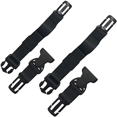 HDHYK2 Pack Backpack Chest Strap Sternum Strap Suitable for Webbing on The Backpack up to1inBlack