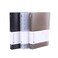3 Pack A5 A6 B5 Round Ring Binder Cover 6Ring 9Ring Pvc Binder Covers Refillable Notebook Loose Leaf Binder Protector Inner Paper Not Included A6 White Black Coffee 3 Pack