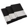 3 Pack A5 A6 B5 Round Ring Binder Cover 6Ring 9Ring Pvc Binder Covers Refillable Notebook Loose Leaf Binder Protector Inner Paper Not Included A6 Black 3 Pack
