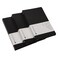 3 Pack A5 A6 B5 Round Ring Binder Cover 6Ring 9Ring Pvc Binder Covers Refillable Notebook Loose Leaf Binder Protector Inner Paper Not Included A6 Black 3 Pack