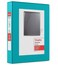 Staples Mini View Binder 1Inch 3Ring Compact Size Holds Up To 175 Sheets Teal For Notes School Projects