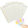 A7 Planner Refill4 Packs Per Set Monthly Plan Paper A7 Pocket Binder Refills Inserts 6 Ring With Label Stickers Giftmini Binder Refills6 Hole100Gsm Thick Paper484 X 323 Harphia