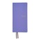 Undated Weekly Planner Notebook Pocket Organizer Appointment Book Journal Notebook A6 Week Plan Notepad Light Purple