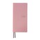 Undated Weekly Planner Notebook Pocket Organizer Appointment Book Journal Notebook A6 Week Plan Notepad Pink
