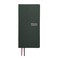Undated Weekly Planner Notebook Pocket Organizer Appointment Book Journal Notebook A6 Week Plan Notepad Dark Green