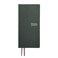 Undated Weekly Planner Notebook Pocket Organizer Appointment Book Journal Notebook A6 Week Plan Notepad Dark Green