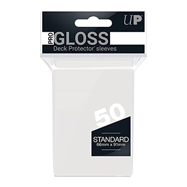 Ultra Pro 12844 Deck Protectors Solid Standard Size Clear
