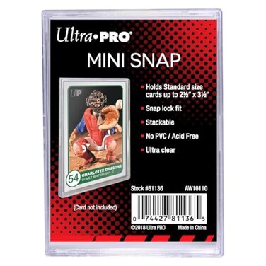 Ultra Pro Mini Snap Holders